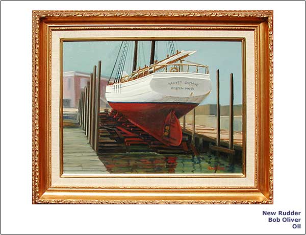 New Rudder | Bob Oliver | Oil.