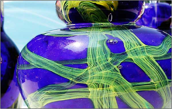 Handblown Glass by Marblehead Glassworks, www.marbleheadglassworks.com.