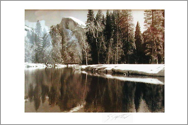 "Half Dome Reflections" by Stephen Siperstein, Independent Affiliated Schools. Photography.