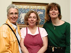 Lynne DeVoe, April Frost, and Maggie Smist.