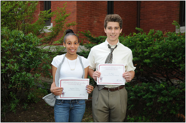 Kaylah West and Joe Boyce.