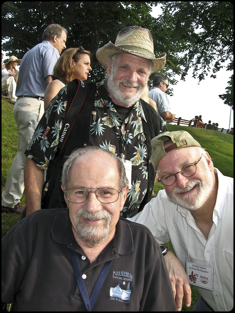 Chuck Scheffreen, Herb Goldberg, and Charlie Lipson.